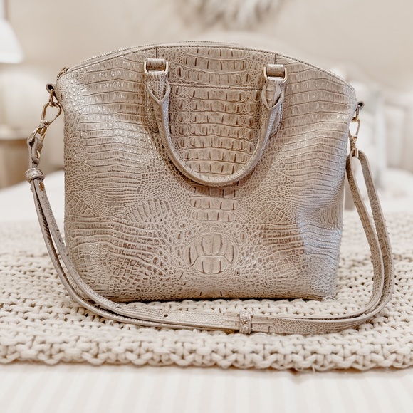 • SOLD • Brahmin Large Duxbury Satchel - Picture 2 of 7